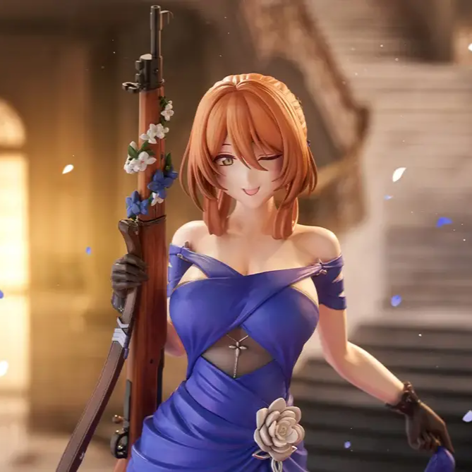 Figurine Girls' Frontline 2: Exilium - Springfield (GFL2) - Ver. Queen in Radiance - 1/7 - Kotobukiya